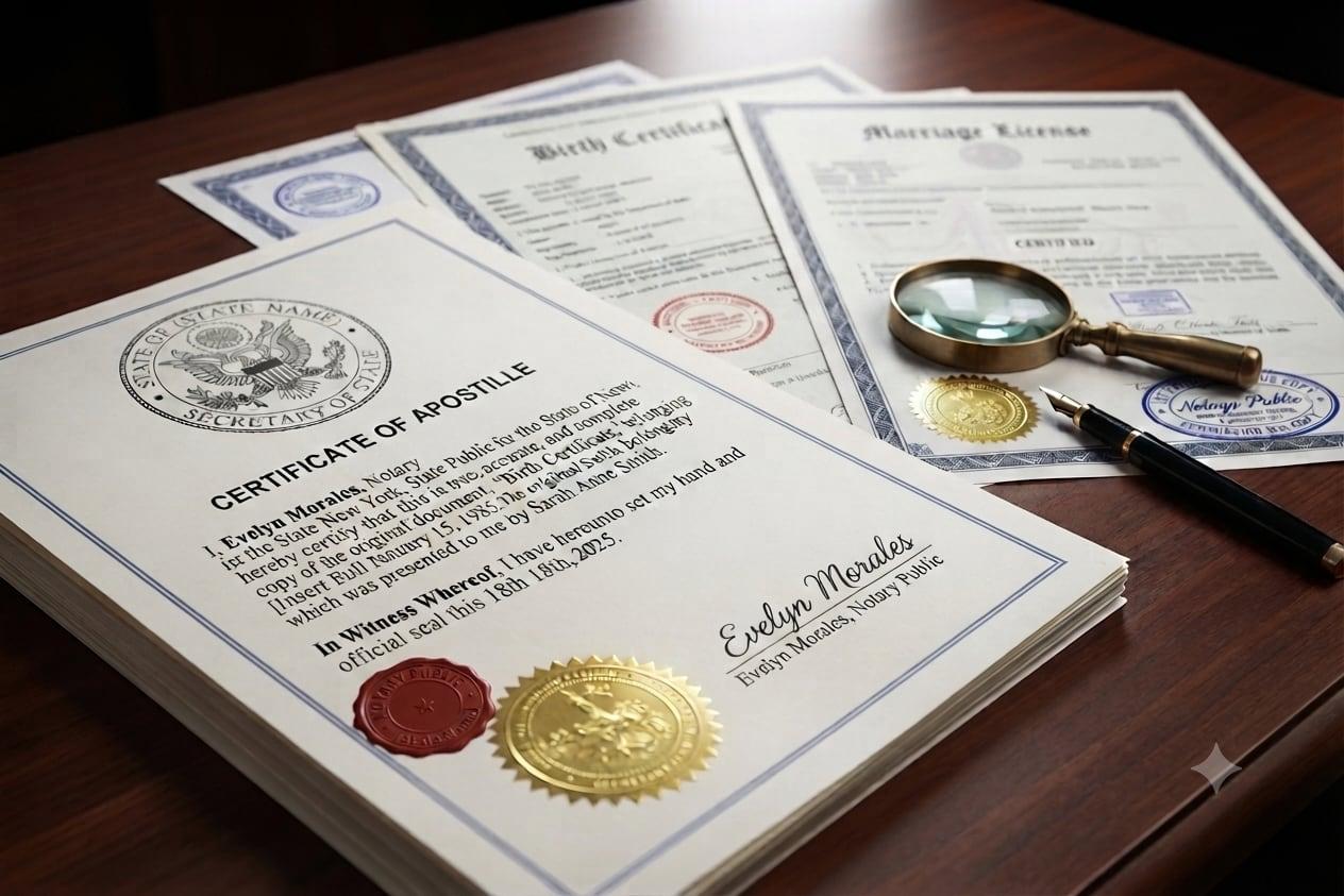 Personal Document Apostille